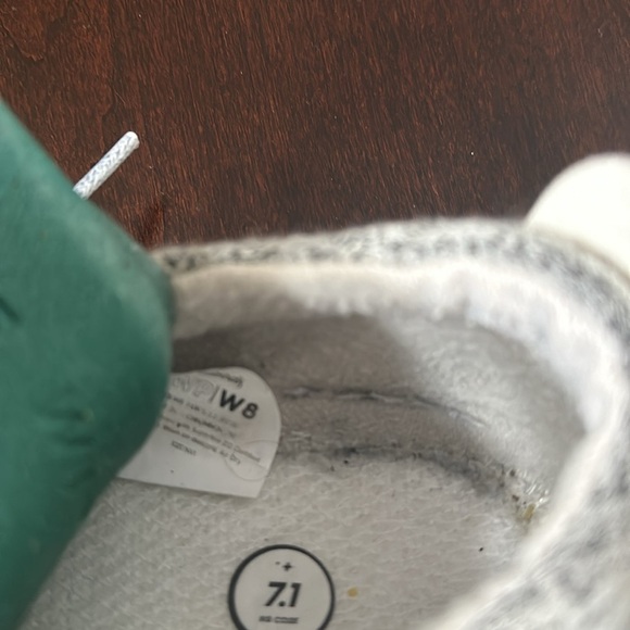 Allbirds Womens Wool Pipers Shoes/Sneakers Dapple Gray & White Sz 8 Minimalist - Picture 10 of 10